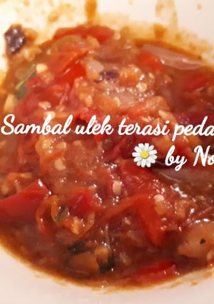 Foto resep Sambal ulek terasi pedas