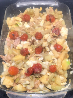 Una foto de Ensalada templada súper completa