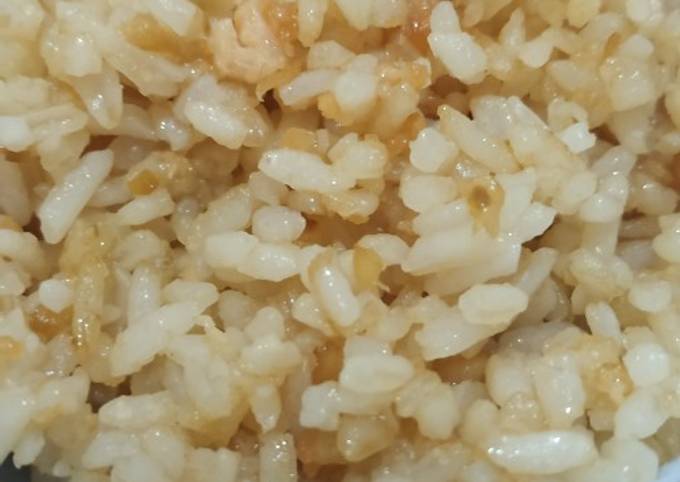 Anti Ribet, Membuat 007 - Nasi GoReng Mentega SALMON Saus TiRam MPasi 1+ Anti Gagal