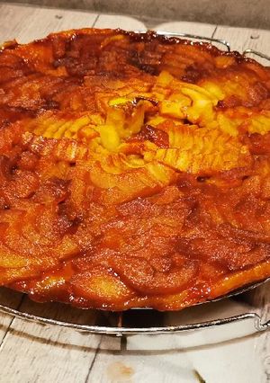 Une photo de 🇫🇷 🇬🇧 Tarte tatin