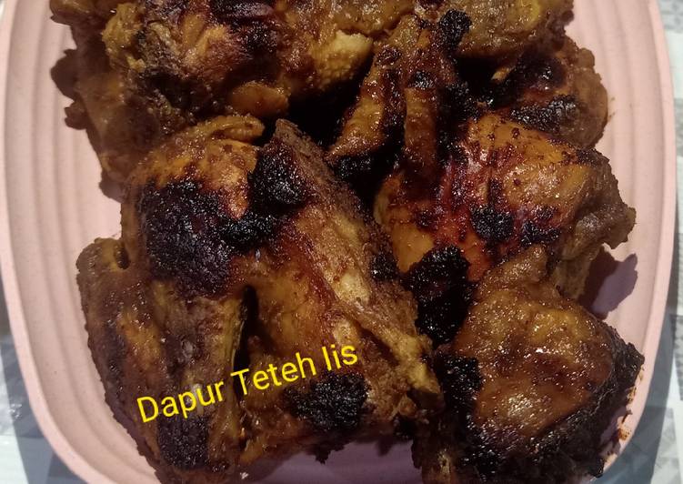 Resep @ENAK Ayam bakar bumbu pecel / bumbu sinti masakan rumahan simple