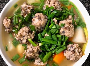 Hình của món Canh Khoai Tây, Cà Rốt, Su Hào Nấu Mộc.