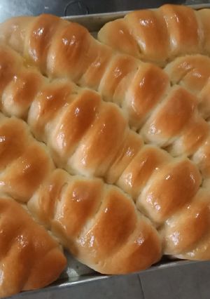 Foto resep Roti eggless isi selai nanas