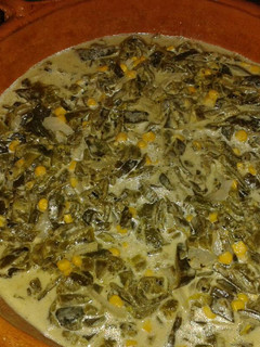 Una foto de Rajas con crema