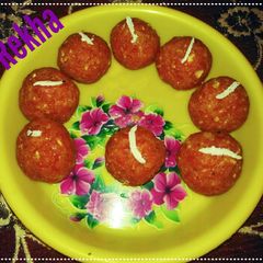 A picture of Gajar ka laddoo.
