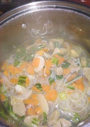 Foto resep Sup baso pokcoy