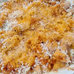 A picture of Tuna Noodle Casserole.