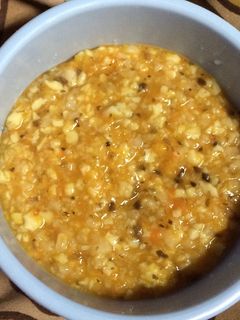 Foto resep MPASI Bubur Tim Tofu with Kabocha sauce (9m+)