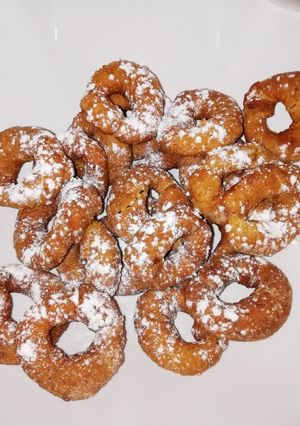 Una foto de Picarones