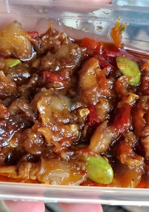 Foto resep Sambal cumi Pete