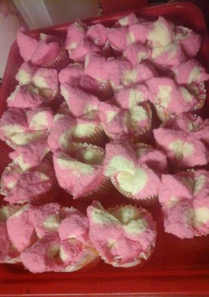 Foto resep Bolu kukus pink ketawa