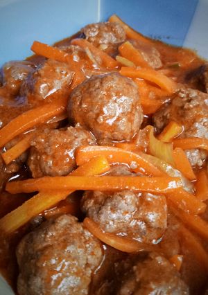 Foto resep Bola Daging Saus Asam Manis (Saus Tomat)