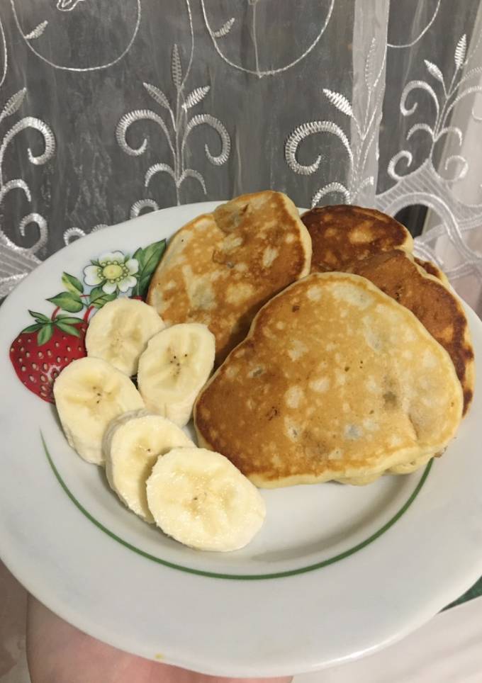 Бананові оладки