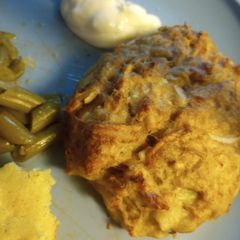 A picture of Tuna Casserole Patties, Baked.