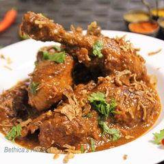 A picture of Chicken Kosha.