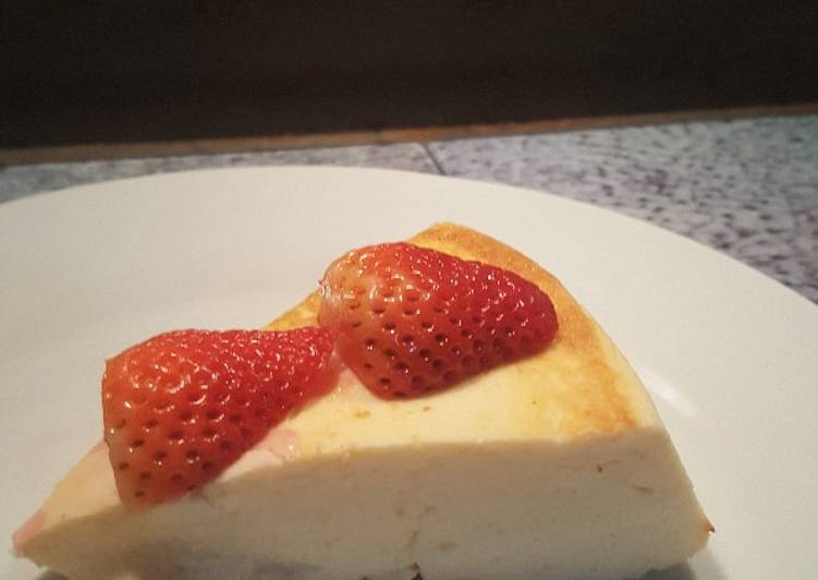 Tarta de queso sin azúcar
