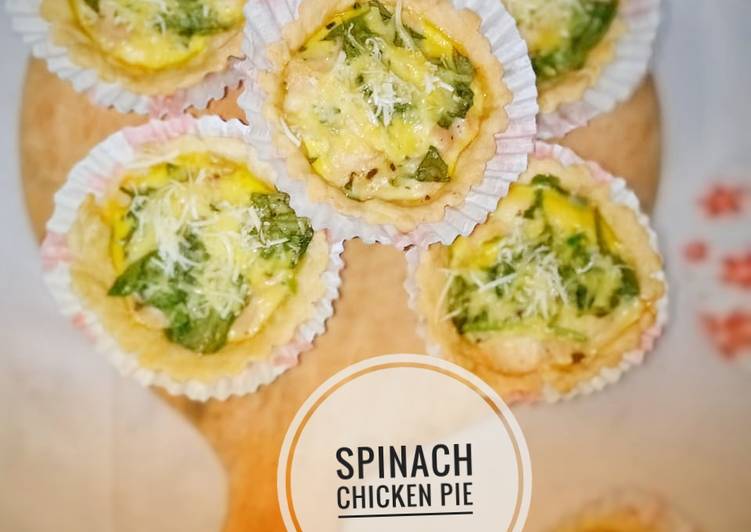 Spinach Chicken Pie