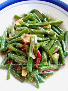 Foto resep Tumis Kacang Panjang Saus Tiram