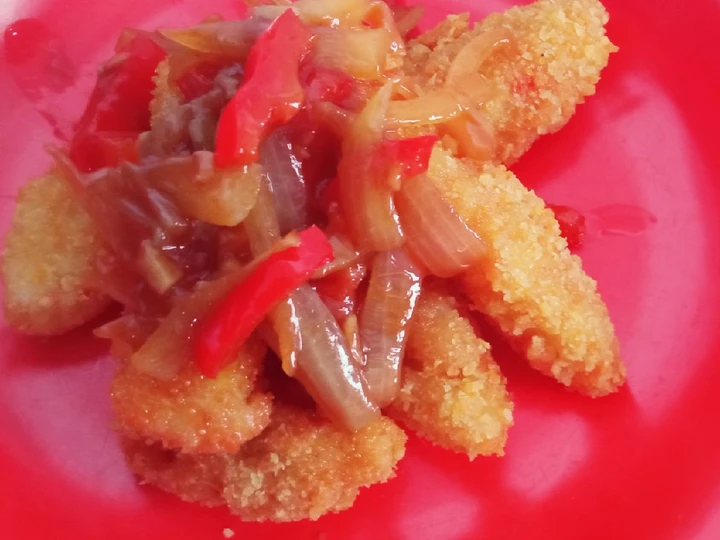 Langkah Gampang Menyiapkan Resep  Dori Crispy Saos Asam Manis yang Lezat, Sempurna