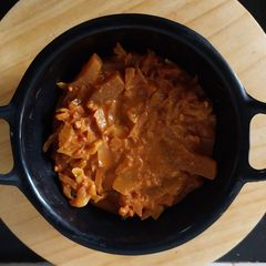 A picture of Vindaloo Cabbage.