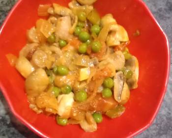 Ultimate Cooking Recipe Peas  Mushroom Veg Delicious Nutritious