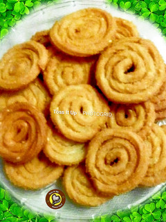 A picture of Rice flour Chakri.
