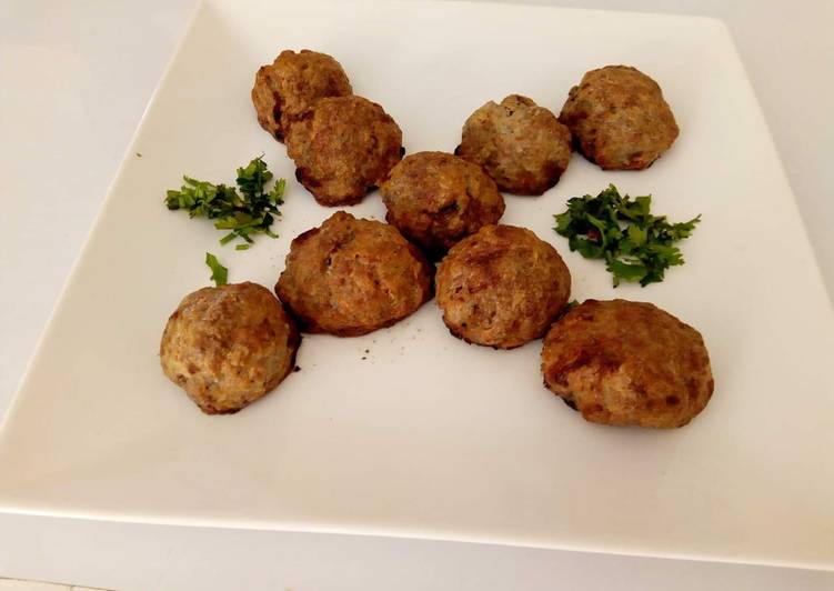 Simple Way to Prepare Super Quick Homemade Baked meat balls