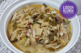 Resep Lodeh kluwih yang Enak Banget