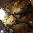Ikan bawal bakar oven