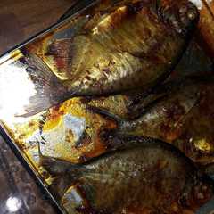 รูปของ Ikan bawal bakar oven