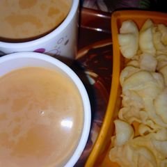 A picture of Ginger masala tea.