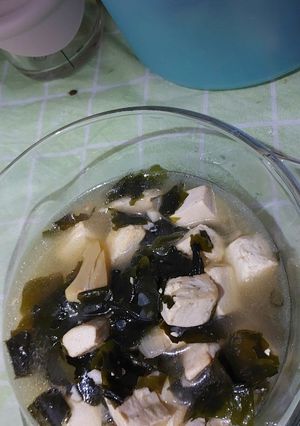 Foto resep Sup Tahu Rumput Laut