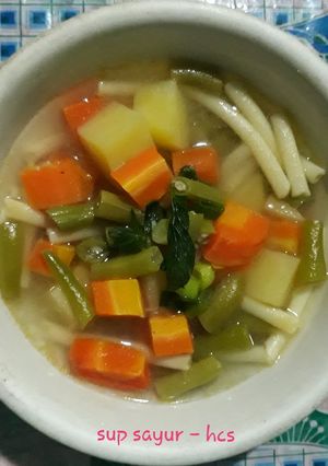 Foto resep Sup Sayur Makaroni