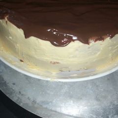 A picture of Cocoa vanilla cake.