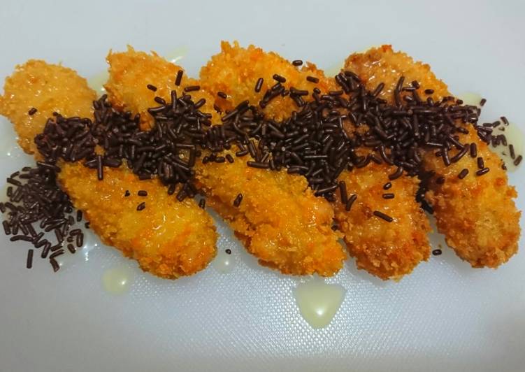 Pisang Goreng Krispi Coklat