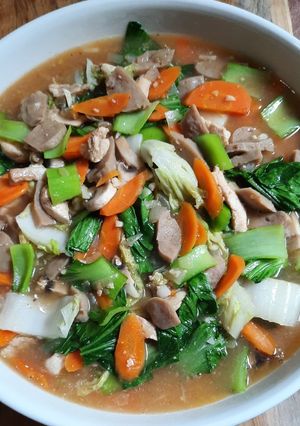 Foto resep Capcay Ayam Bakso