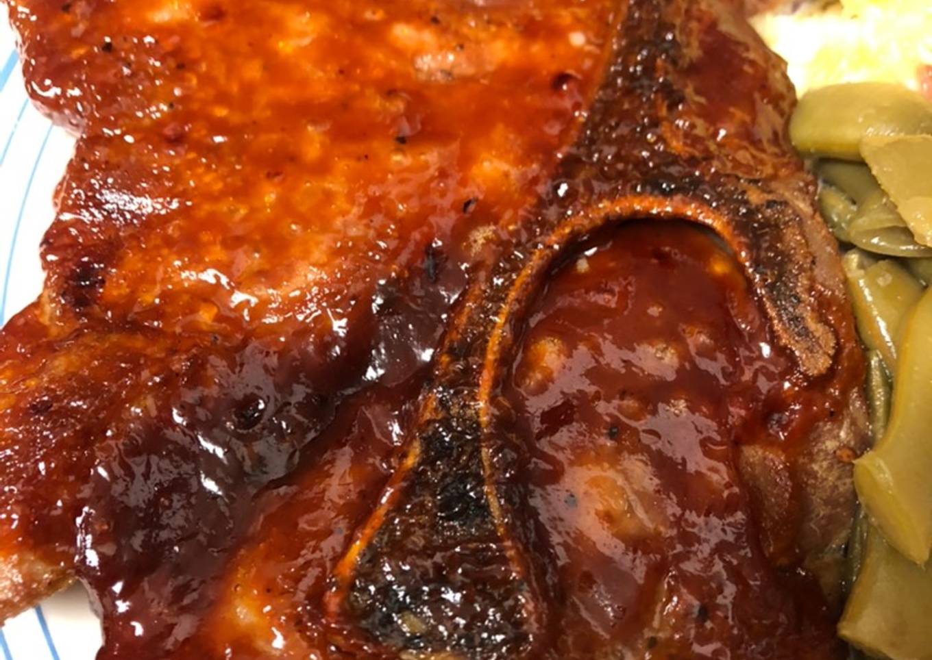 Oven BBQ Pork Steaks