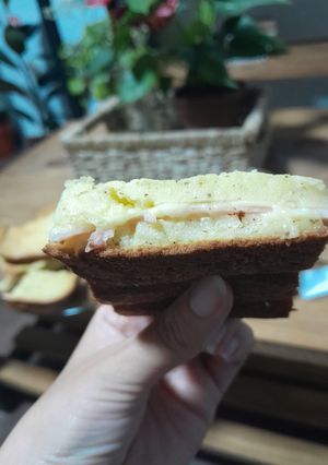 Una foto de Torta de fiambre licuada 😉 NIVEL: súper fácil