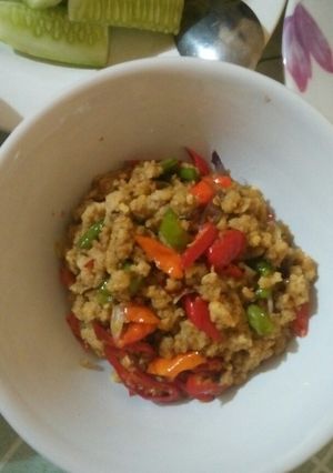 Foto resep Tumis oncom merah