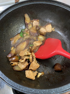 塔香茄子炒肉片 的食譜成品照片