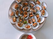 Hình ảnh của sò lông cháy tỏi