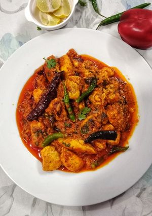 A picture of Pan fried Spicy Fish.