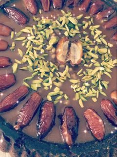 صورة لوصفة كيكة التمر