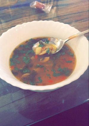 صورة لوصفة شوربة بطاطا و جزر اللذيذة