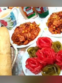 عکسی از دستور سوسیس بندری