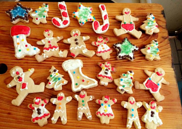 Galletas De Navidad De Miel Y Jengibre Receta De Marisol Melgarejo Cookpad