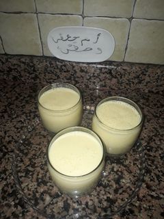 صورة لوصفة عصير لفلون والبرتقال 🍊