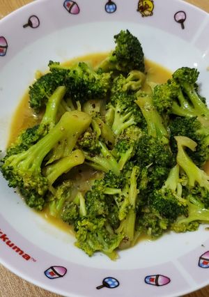 奶油胡椒花椰菜 的食譜成品照片