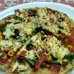 A picture of Very healthy upma pizza.