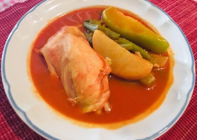 Mole amarillo Receta de SC- Cookpad